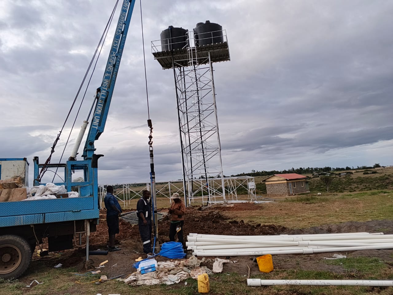 Water tower — Kenya
